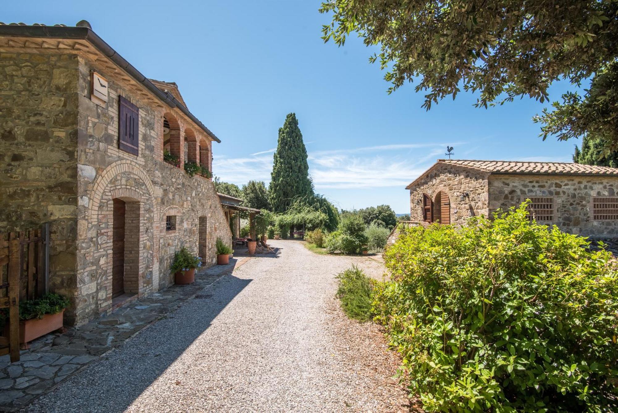 Ginepro Apartment Podere Giardino Montalcino Luaran gambar