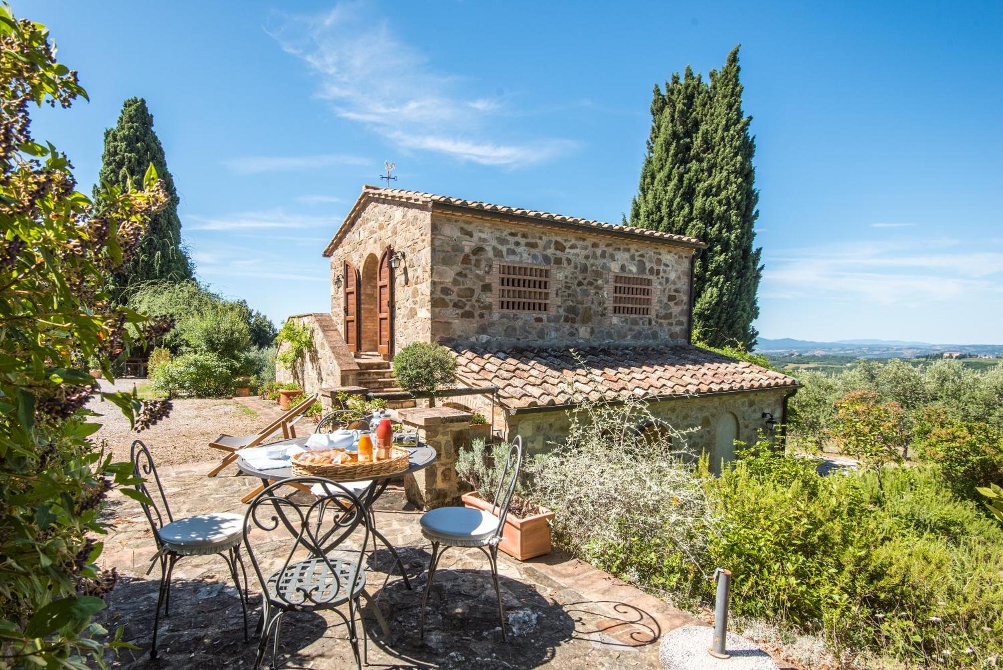 Ginepro Apartment Podere Giardino Montalcino Luaran gambar