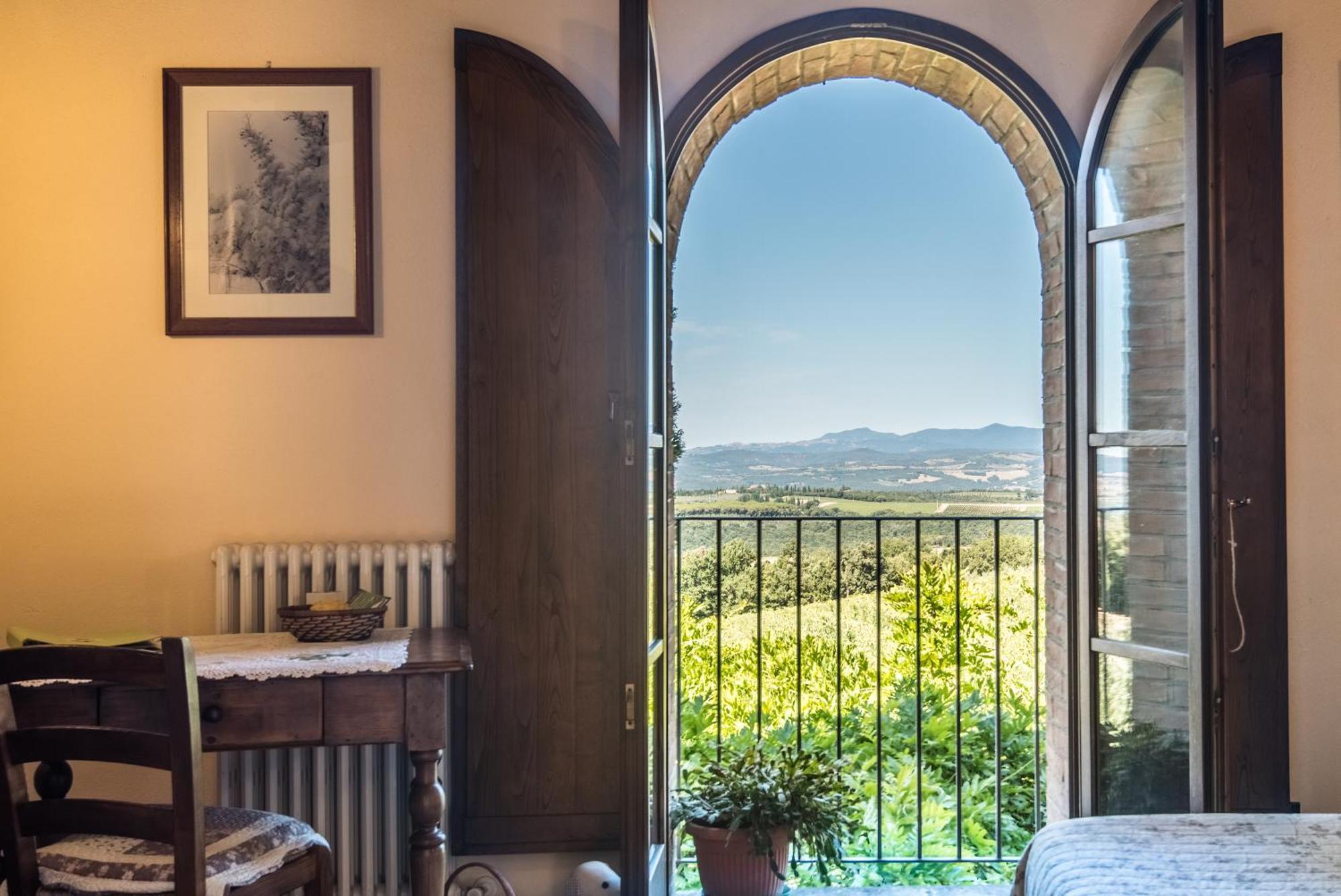 Ginepro Apartment Podere Giardino Montalcino Luaran gambar