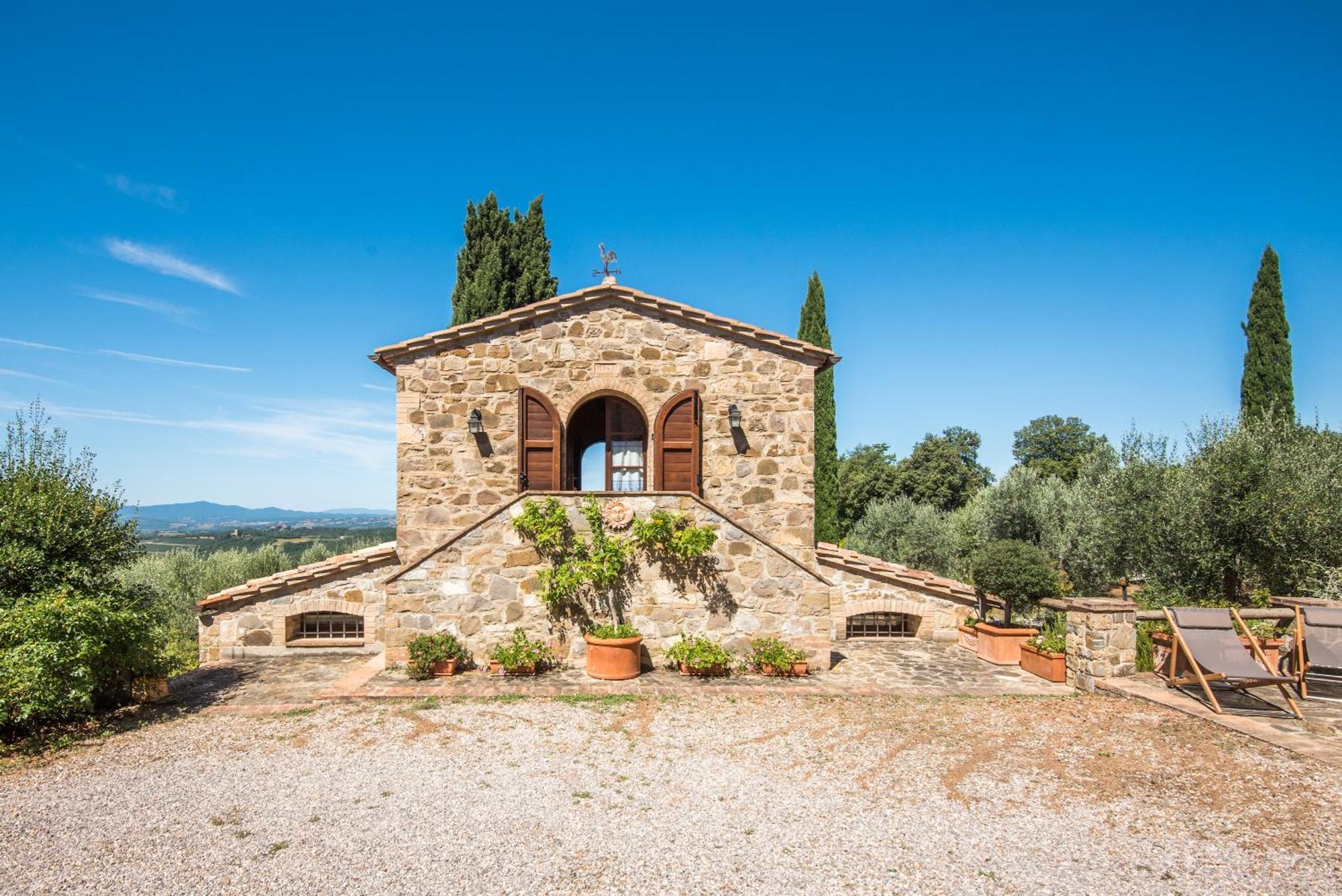 Ginepro Apartment Podere Giardino Montalcino Luaran gambar