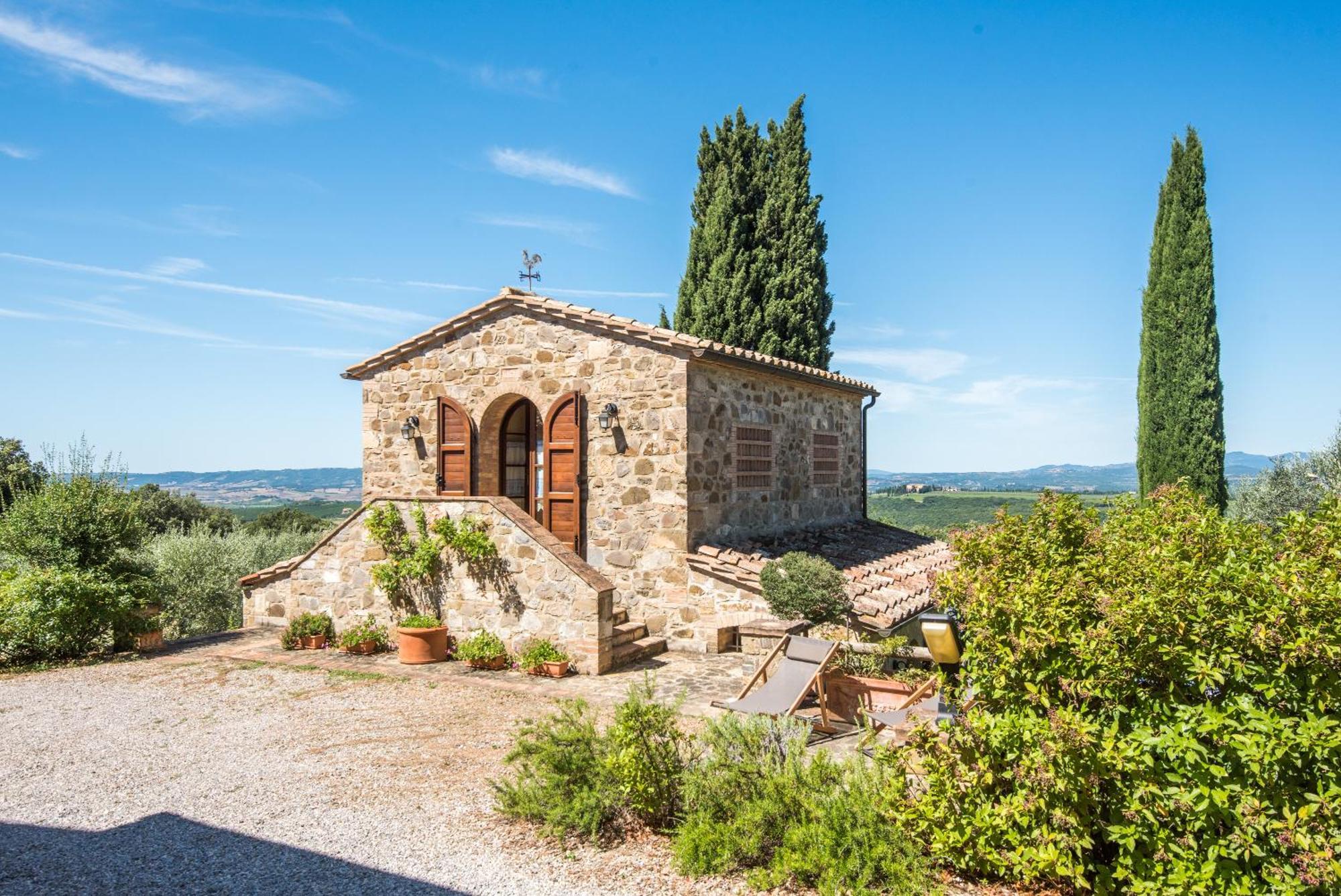 Ginepro Apartment Podere Giardino Montalcino Luaran gambar